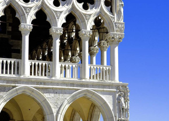 Die Loggia des Dogenpalastes