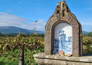 Heiligen Jakobus Schrein am Jakobsweg