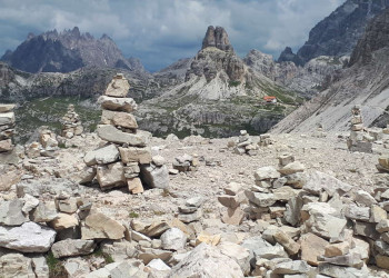 Dolomiten Steinmännchen