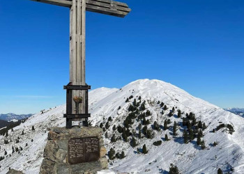 Gipfelkreuz im Winter