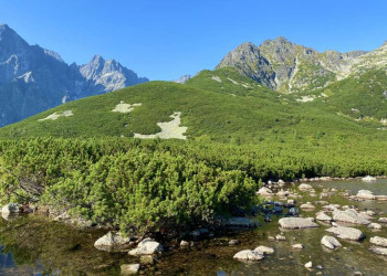 Bergsee in der Hohen Tatra