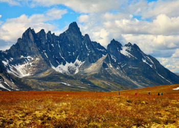 Herbstwanderung in den Bergen