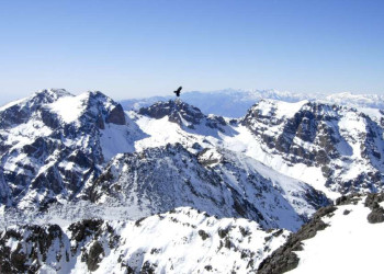 Schneebedeckte Berge