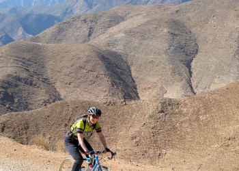 Radtour in den Bergen