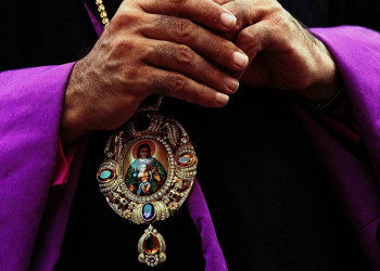 Amulett eines armenischen Priesters