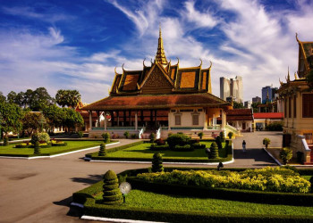 Der Königspalast in Phnom Penh
