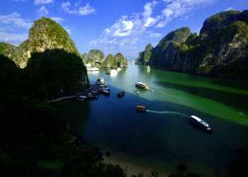 Die beeindruckende Halongbucht