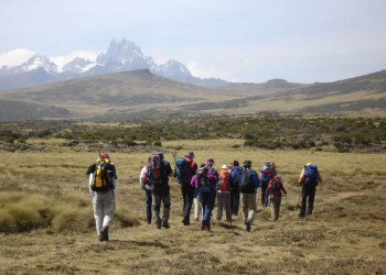 Wanderung in den Bergen