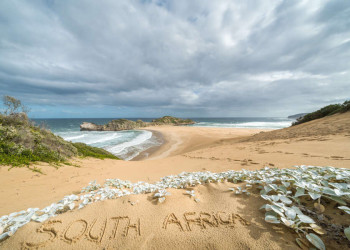 Strand in Südafrika