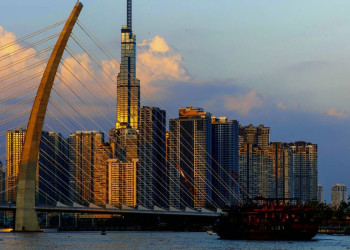 Die Skyline von Saigon