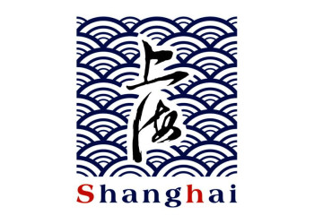 Symbolische Darstellung von Shanghai mit traditionellen Wellen