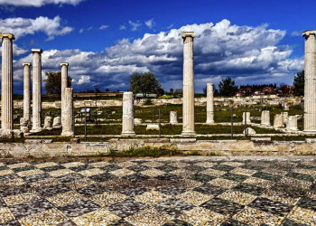 Antike Ruinen von Pella