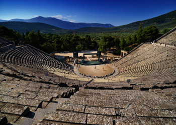 Das Amphitheater in Epidauros