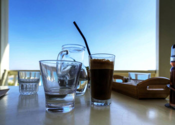 Erfrischende Getränke auf Kreta