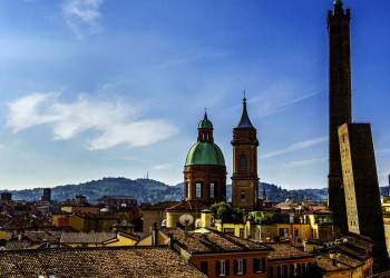 Türme in Bolognas Stadtansicht