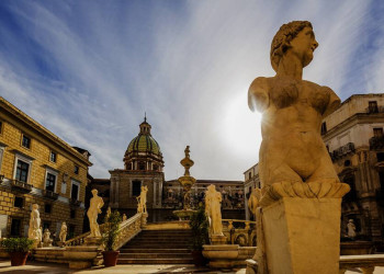 Fontana Pretoria in Palermo