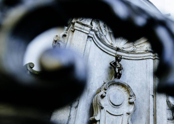Das Manneken Pis in Brüssel