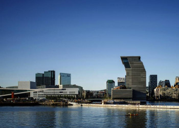 Oslos sommerliche Skyline