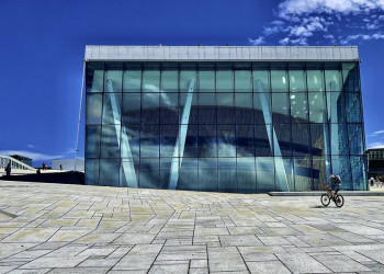 Ein echter Hingucker: Oslos Opernhaus