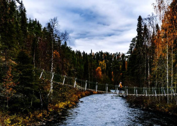 Unterwegs im Oulanka-Nationalpark