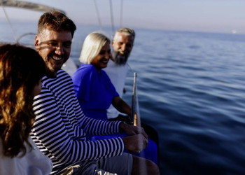 An Bord des Großseglers Star Flyer.