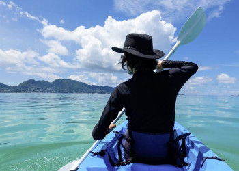Kajakfahren auf La Digue