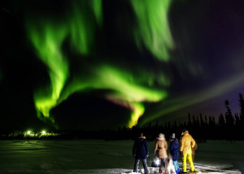 Den Nordlichtern auf der Spur - ein bisschen Glück gehört dazu