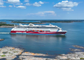 Immer Land in Sicht: An Bord der "Viking Grace" geht's durch die Schären zu den Aland-Inseln (Bild: Viking Line)