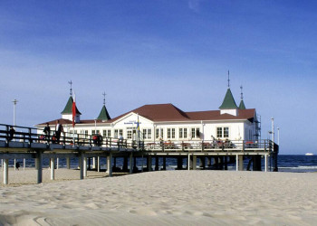 Seebrücke Ahlbeck auf Usedom
