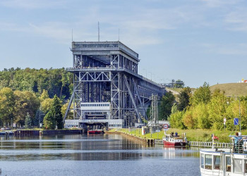 Schiffshebewerk Niederfinow, Brandenburg