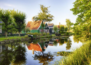 Holländische Idylle am Kanal