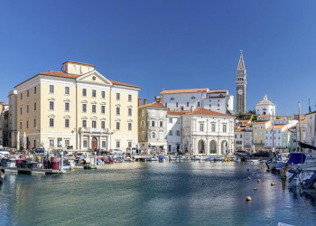Am Hafen von Piran