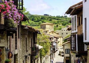 Gasse von Santillana del Mar