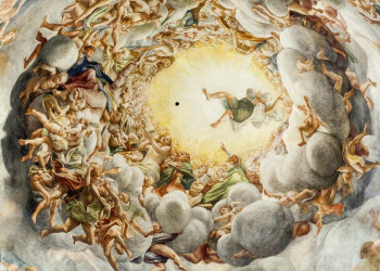 Kuppelfresko in Parma