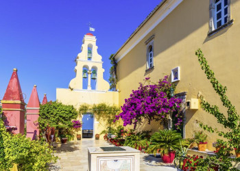 Das Kloster Theotokos auf Korfu