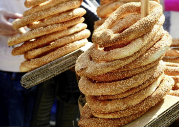 Griechische Sesam-Brotringe