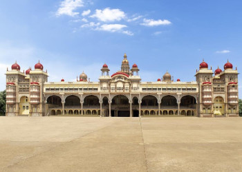 Der Mysore-Palast in Südindiens Honeymoon Metropole